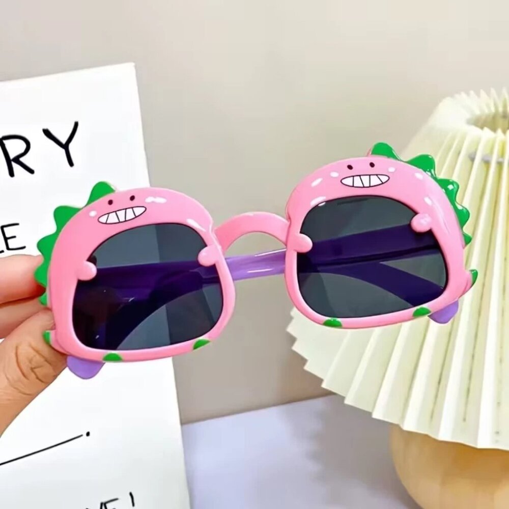 Kids Cute Dinosaur Cartoon Sunglasses – Fun  Protection Shades Protective